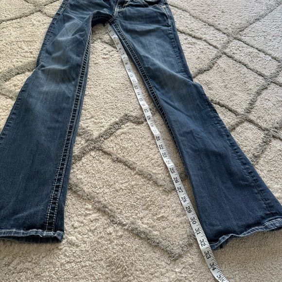 Miss Me Jeans signature boot low rise embellished embroidered pockets sequin 28 - Picture 5 of 9